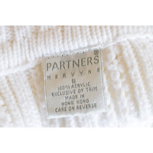 Vintage 90s High-neck Acrylic Snowflake  Sweater size M‎ - Picture 8 of 10